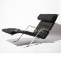 Kaasaegne Black Chaise Lounge&#39;i tool